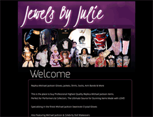 Tablet Screenshot of jewelsbyjulie.com